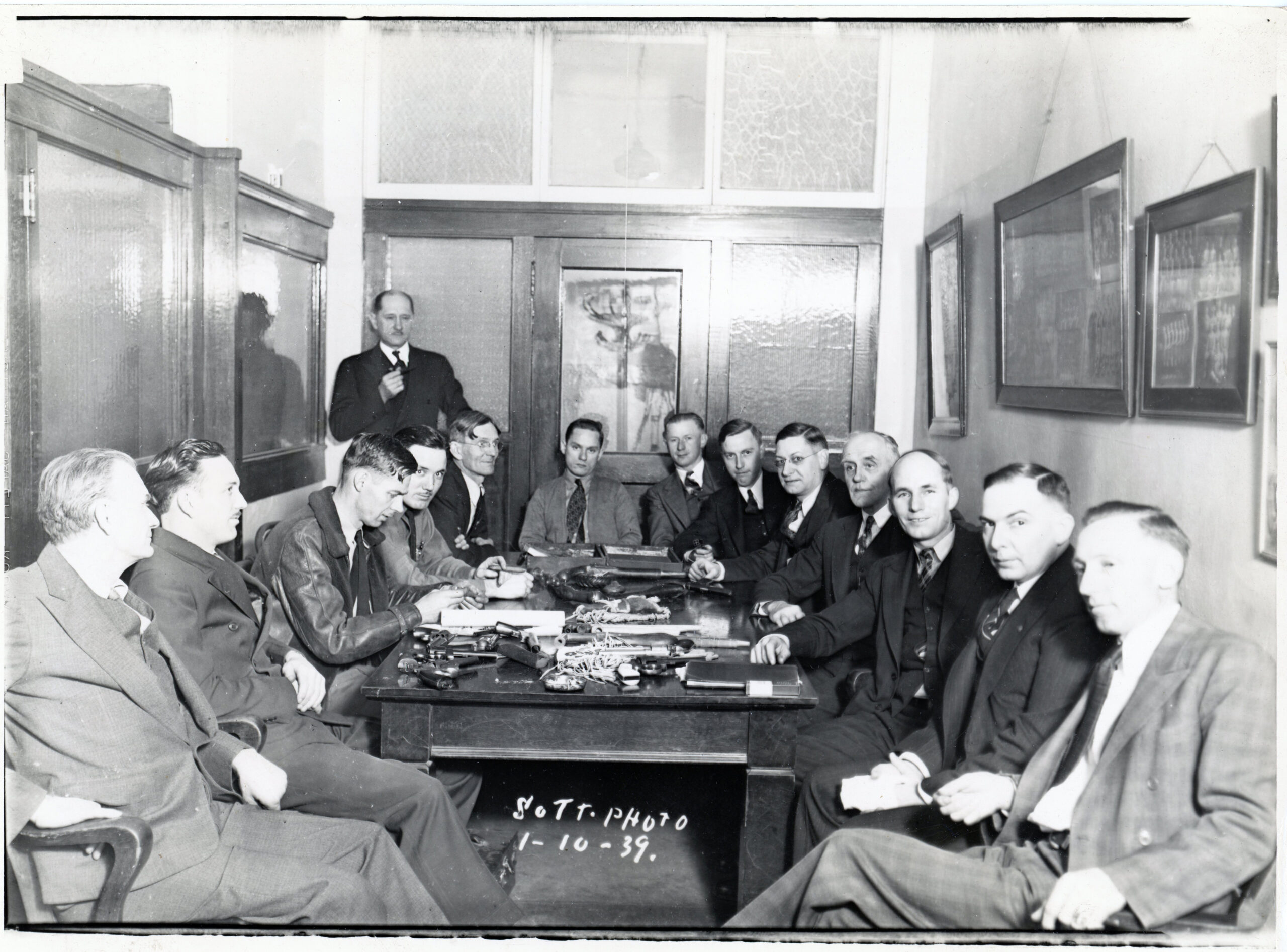 Early meeting of members of OGCA circa 1939