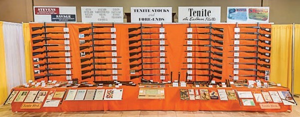 Tenite Stocks and Fore-Ends display at the 2016 OGCA Annual Display Show