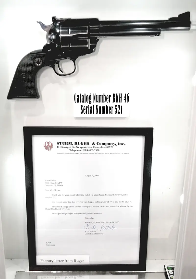 RUGER from ROCS display